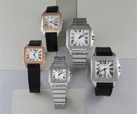 cartier santos watches and wonders|cartier santos watch size guide.